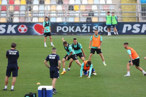 Rijeka: Nogometaši Hajduka odradili trening uo?i finala kupa