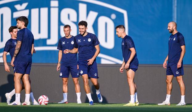 Zagreb: Trening igrača Dinama 