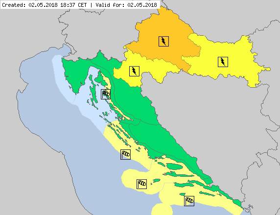 Nevrijeme pogodilo Zagreb i okolicu, Sisak ostao bez  struje