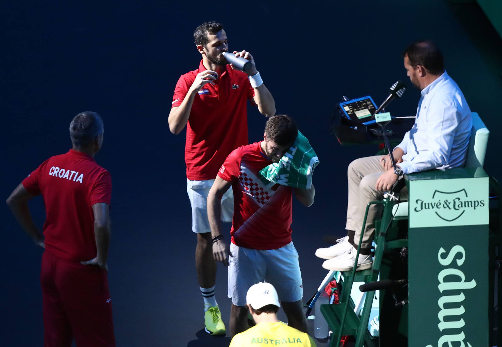 Malaga: Davis Cup, polufinale, parovi