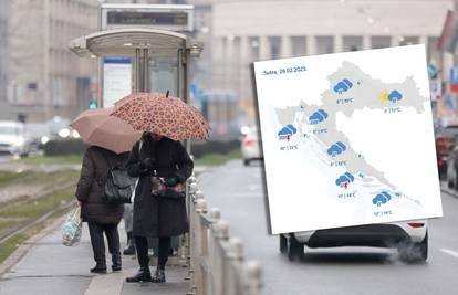 Zima i proljeće u isti dan! Dok jedni uživaju u temperaturama do 15°C, drugima stiže snijeg