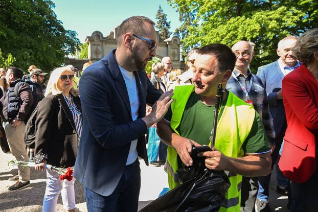 Zagreb: Tomislav Tomašević na proslavi Praznika rada u parku Maksimir