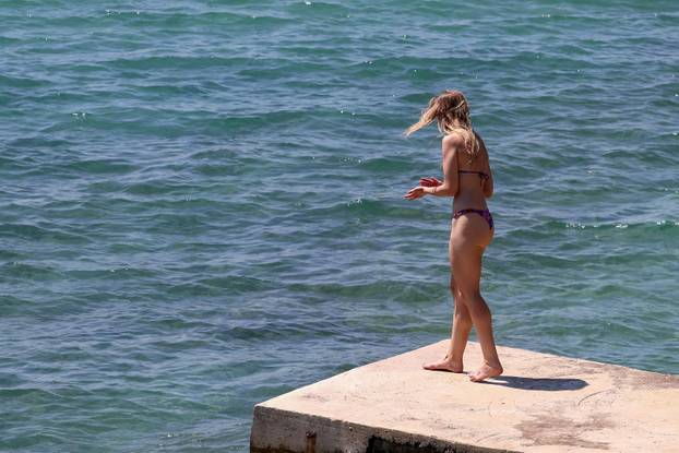 Zadarske plaže su pune kupača