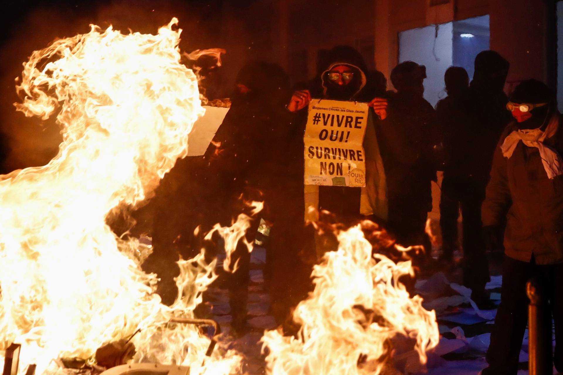 Demonstration against the 'Global Security Bill' in Paris