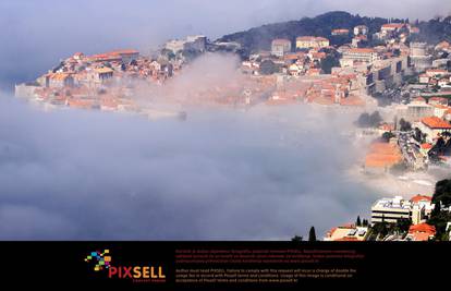 Prizor kao iz bajke: Magla je potpuno prekrila Dubrovnik