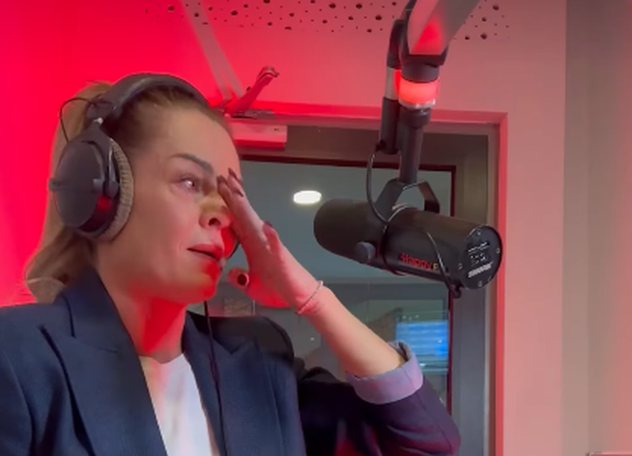 VIDEO Mineino prvo jutro na radiju je prošlo u suzama