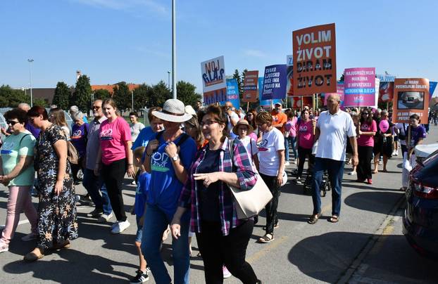 Pogledajte fotografije. U Sl. Brodu održan Hod za život