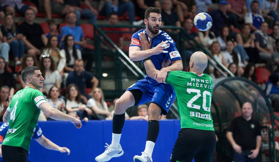 Zagreb: RK Zagreb i RK Nexe u utakmici 10. kola rukometne Lige za prvaka