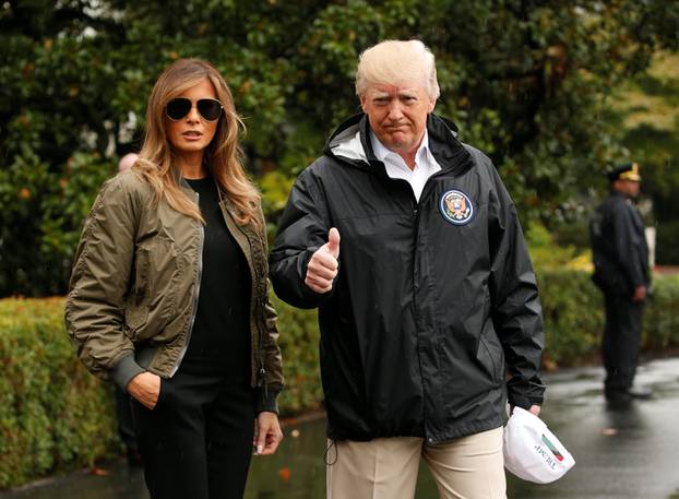 Trump departs Washington for Texas