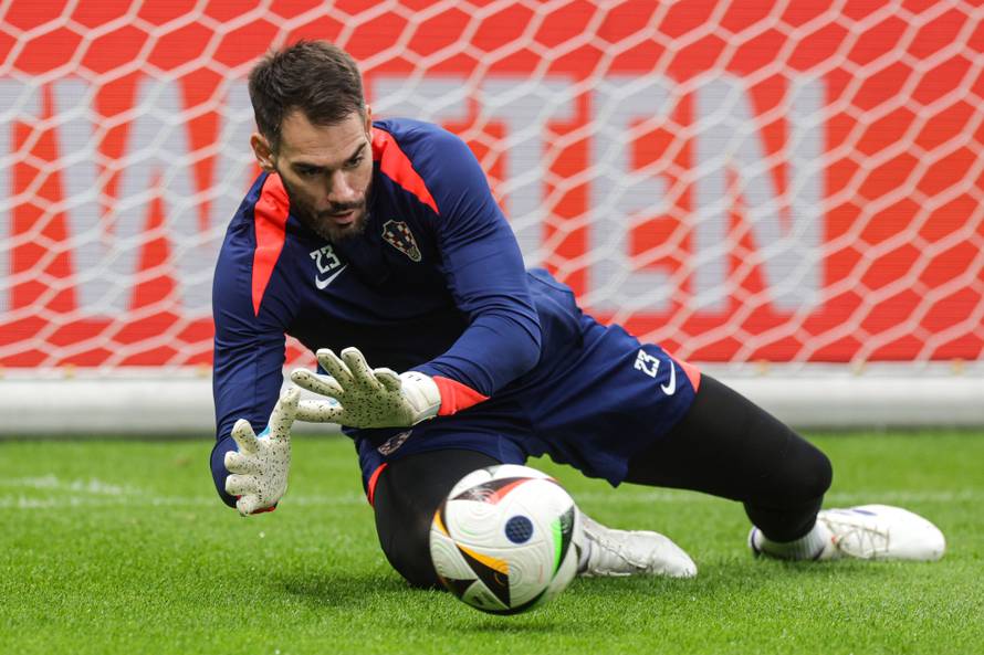 Berlin: Trening hrvatske nogometne reprezentacije uoči utakmice sa Španjolskom