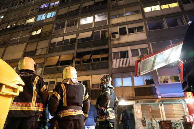 Zagreb: U požaru stana smrtno stradala jedna osoba