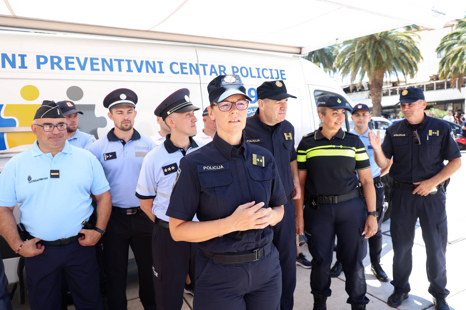 Split: Konferencija za medije Međunarodna policijska suradnja u okviru projekta "Sigurna turistička destinacija 2024"