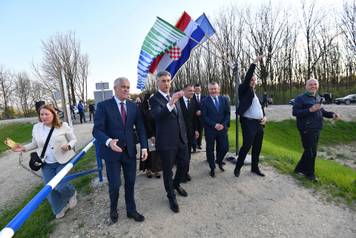 Nedeli&scaron;&cacute;e: Otvorenje rekonstruiranog djela nasipa kod Gornjeg Hra&scaron;&cacute;ana