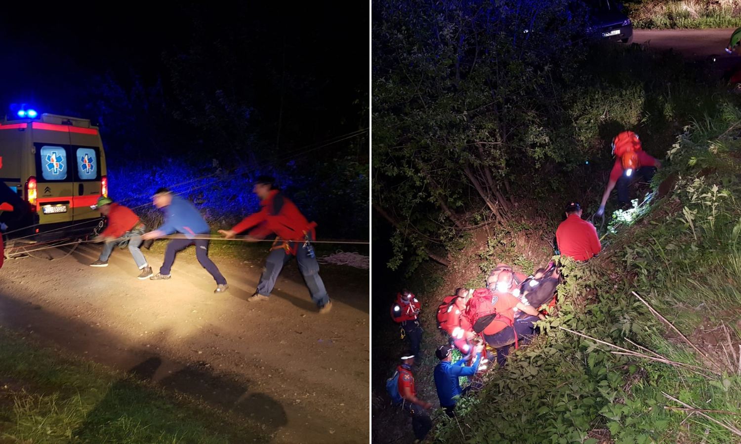 Buggyjem sletjeli u provaliju od 60 metara na Medvednici, HGSS ga izvlačio uz pomoć užadi