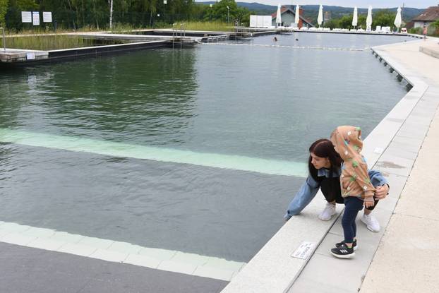 Čazma: Otvorena sezona kupanja na jedinom biološkom bazenu u Hrvatskoj