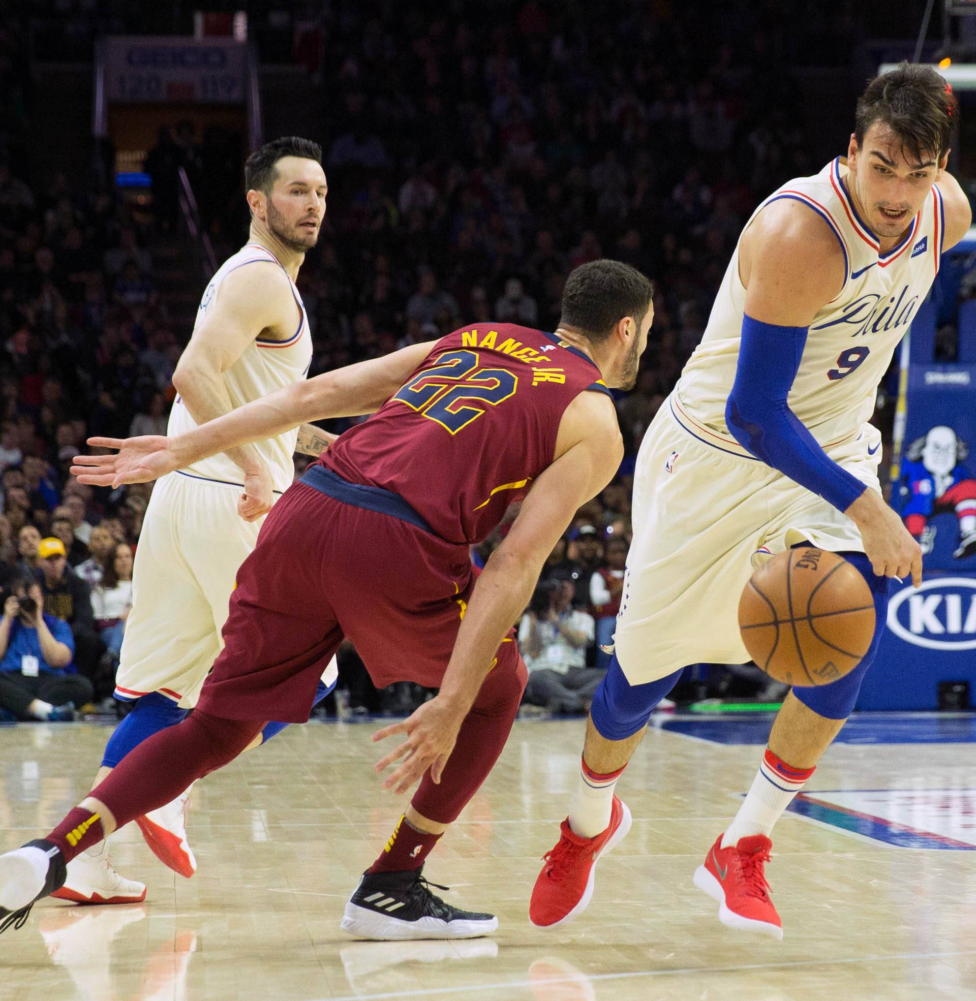 NBA: Cleveland Cavaliers at Philadelphia 76ers