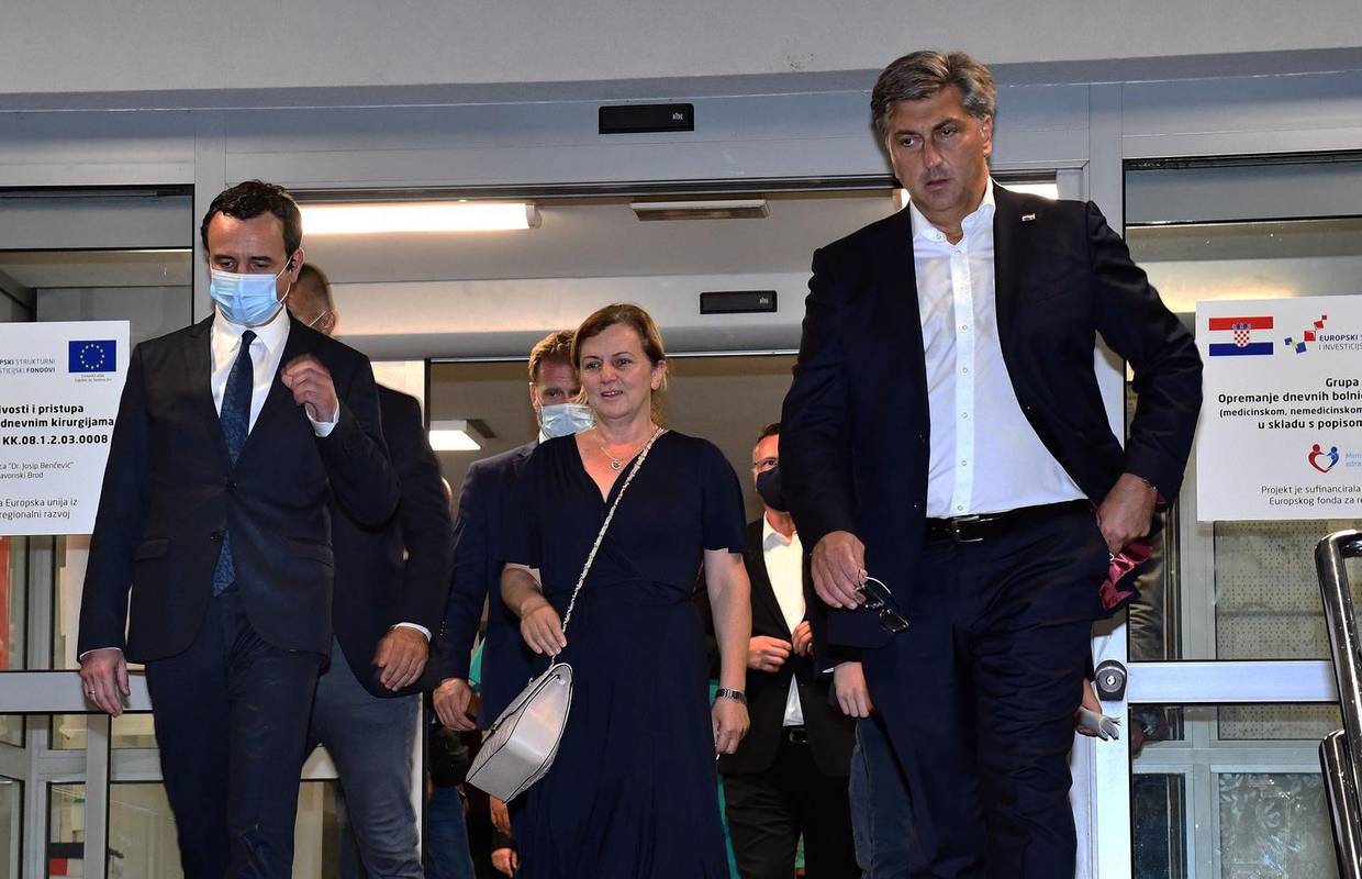 Plenković i kosovski premijer posjetili ozlijeđene putnike: 'Hvala svima što brinete za njih'