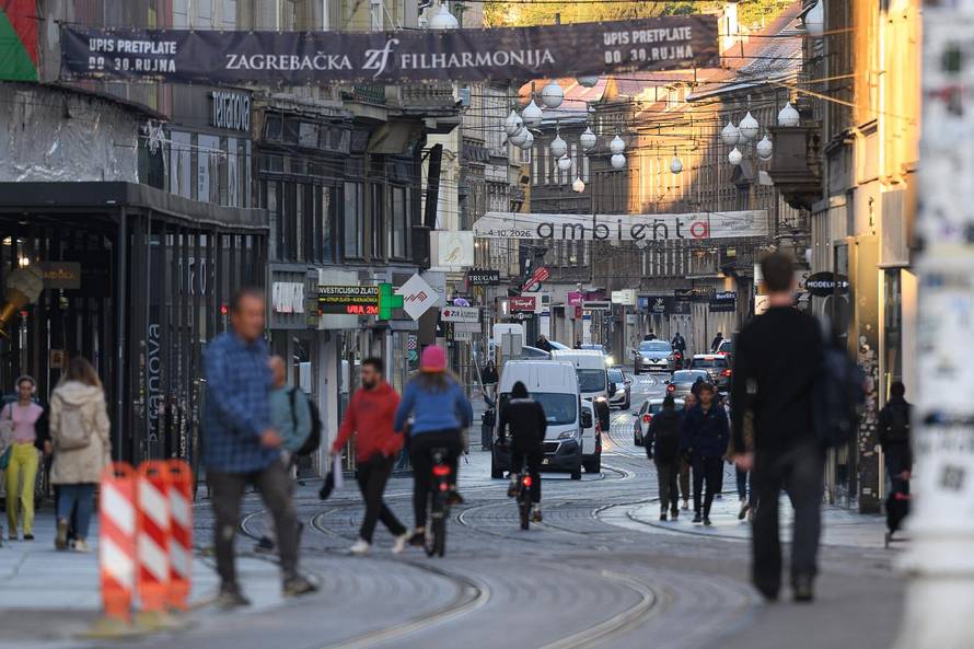 Zagreb: Centar grada na drugi dan štrajka u Zagrebačkom holdingu