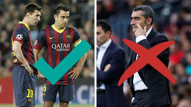 Gotovo! Valverde odlazi, novi trener Barcelone je veliki Xavi