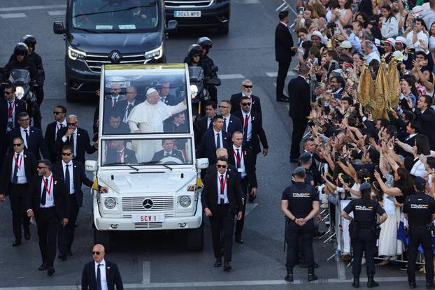 Pope Leo XIV visits Spain