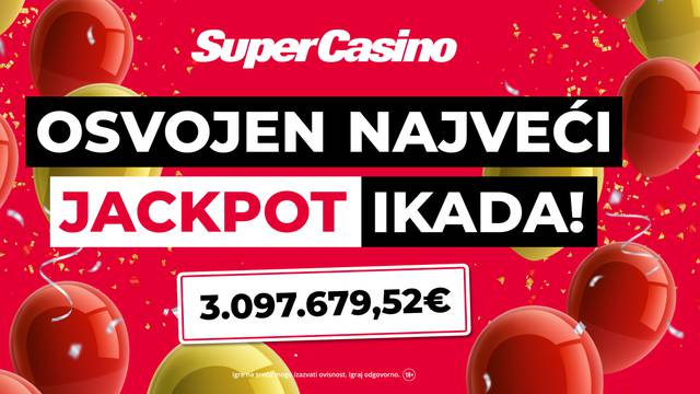 Najveći jackpot ikada ide u okolicu Siska!