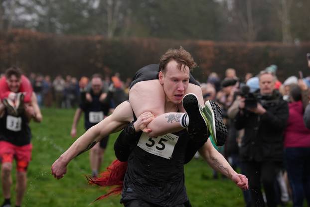 UK Wife Carrying Race