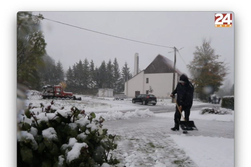 Snijeg u Begovom Razdolju: Napadalo osam centrimetra