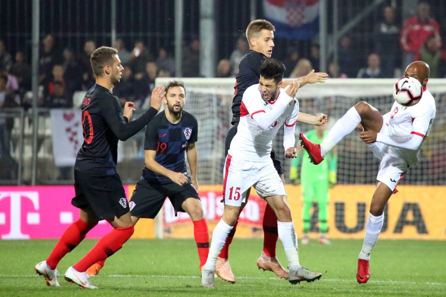 Rijeka: Susret Hrvatske i Jordana u prijateljskoj utakmici