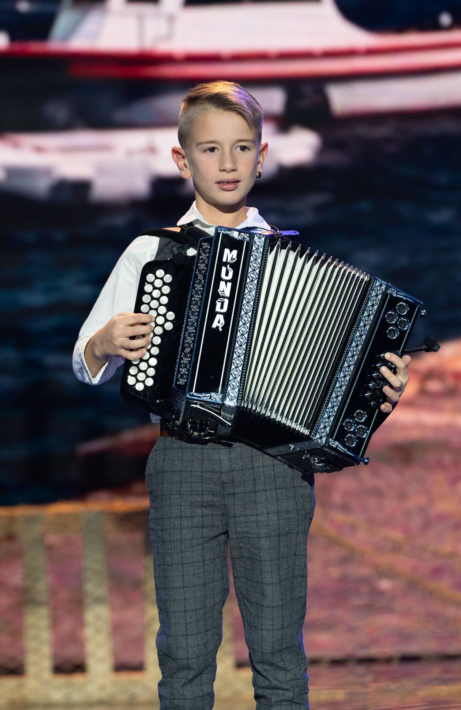 Harmonikaš Matej (9) o finalu 'Supertalenta': Nisam očekivao prolaz, od audicije više vježbam