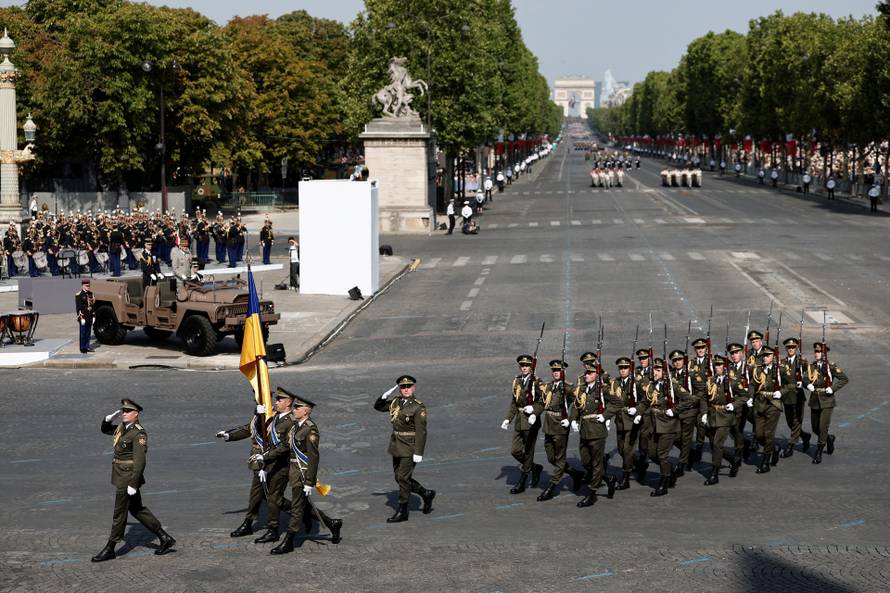 Annual Bastille Day celebrations in Paris