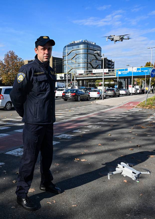 Zagreb: Policija uz pomoć dronova provodi pojačani nadzor prometa