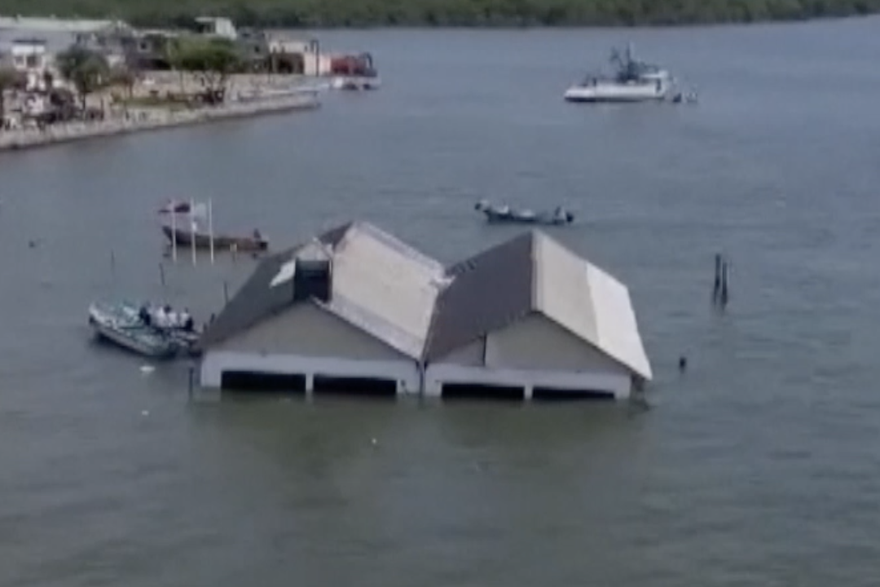 Zastrašujuće snimke: Muzej potonuo u more nakon razornog potresa u Ekvadoru