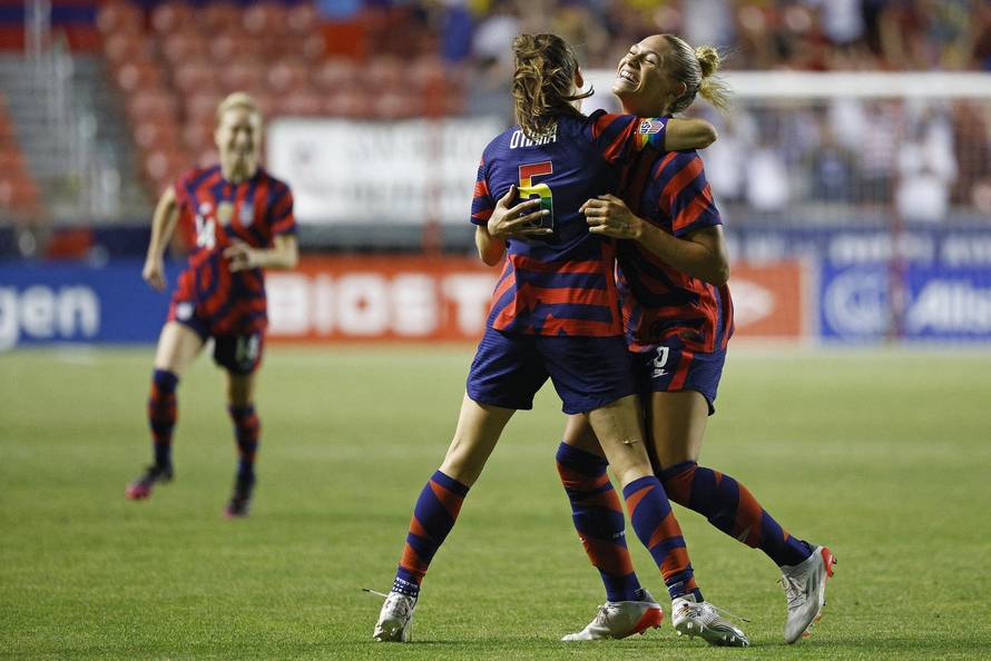 Soccer: International Friendly Women's Soccer-Colombia at USA