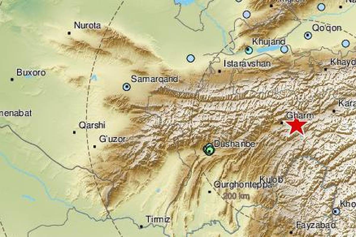 Potres magnitude 5,9 pogodio Tadžikistan, petero poginulih