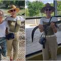 Brena proslavila 61. rođendan na Floridi i hrabro pozirala s mladuncem aligatora u rukama