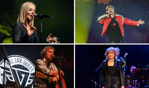 FOTO Zvijezde pjevale o ljubavi od Zagreba do Dubrovnika, pogledajte tko je sve nastupao