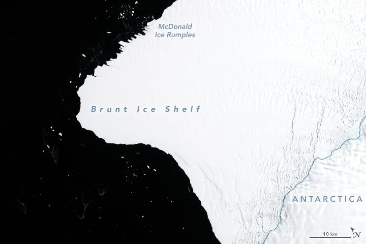 Od Antarktike će se odlomiti santa - velika kao četiri Cresa