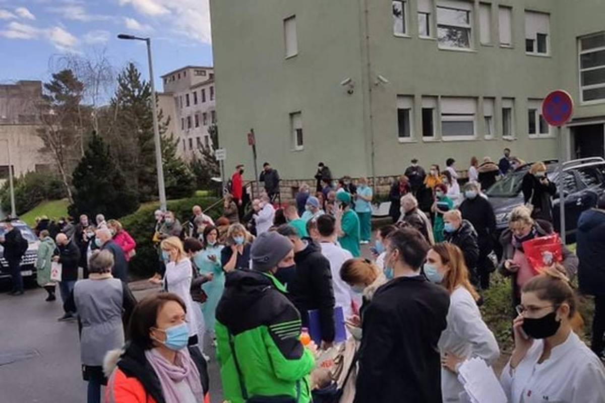 Zbog potresa evakuirano Rebro