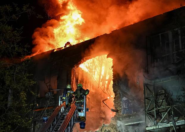 Russian dorne attack in Zaporizhzhia