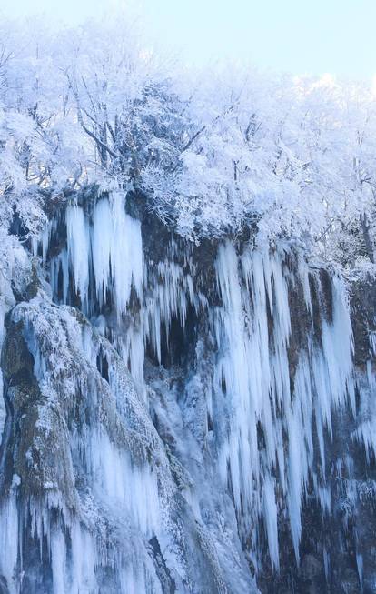 FOTO Vruće vam je? 'Ohladite' se s fotkama zaleđenih Plitvica