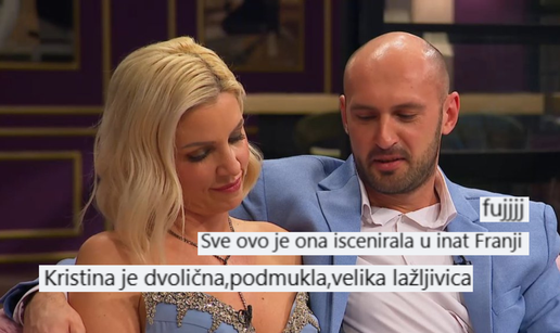 Kristina i Marko priznali da su zaljubljeni, gledatelji zgroženi: Velika lažljivica, to u inat Franji