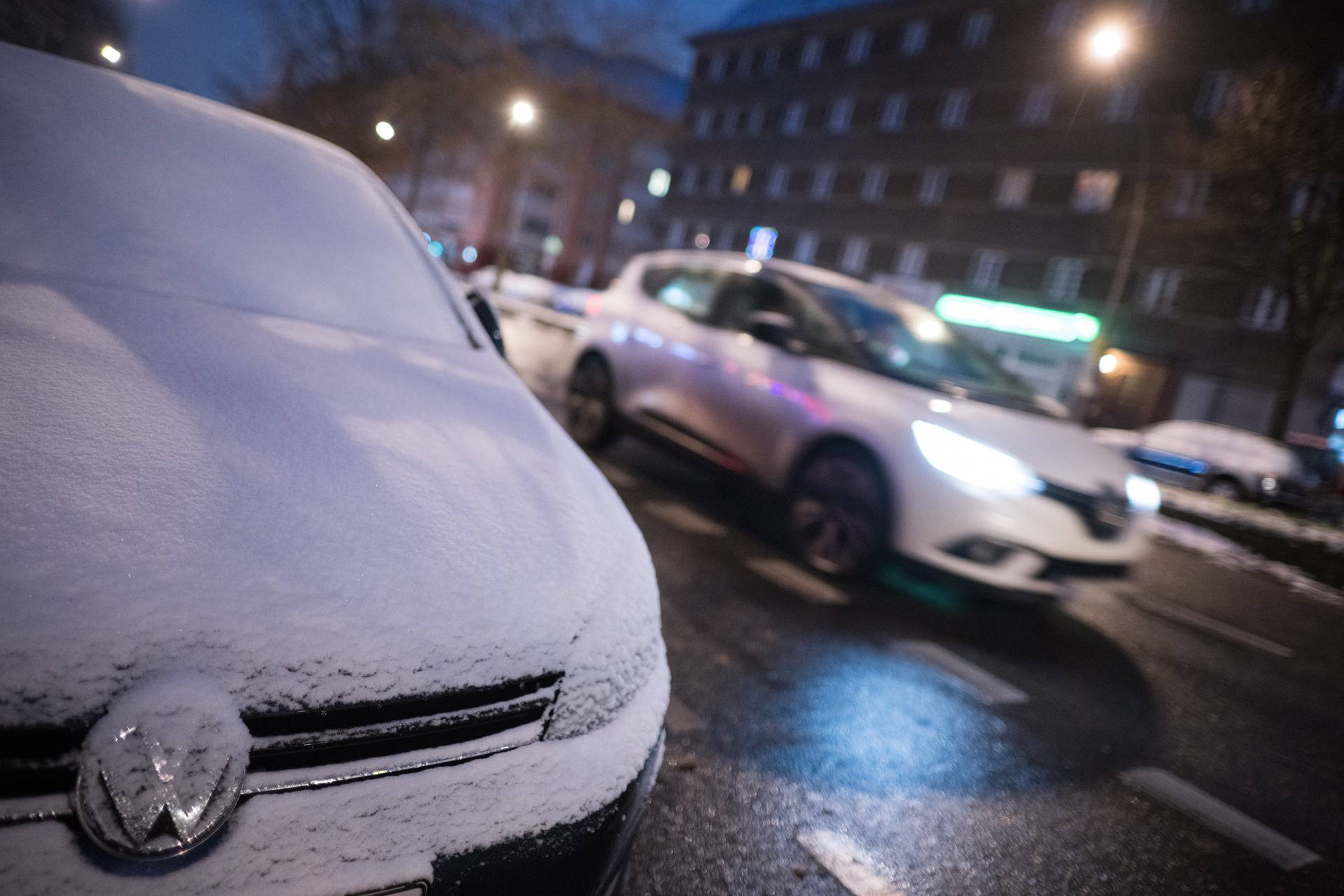 Onset of winter in Germany - Berlin