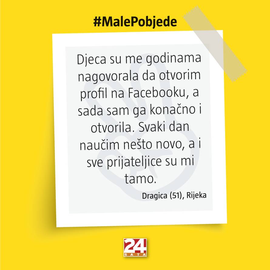 Male pobjede u izolaciji: Ostani ti doma, ali 'izađi' na 24sata!