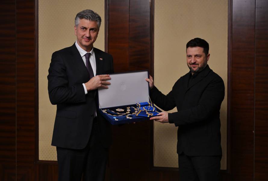 Plenković iz Kijeva: Hrvatska može dugoročno opskrbljivati Mađarsku i Slovačku naftom