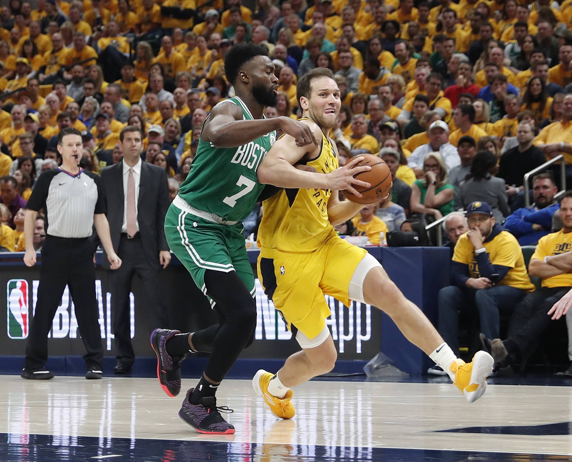 NBA: Playoffs-Boston Celtics at Indiana Pacers