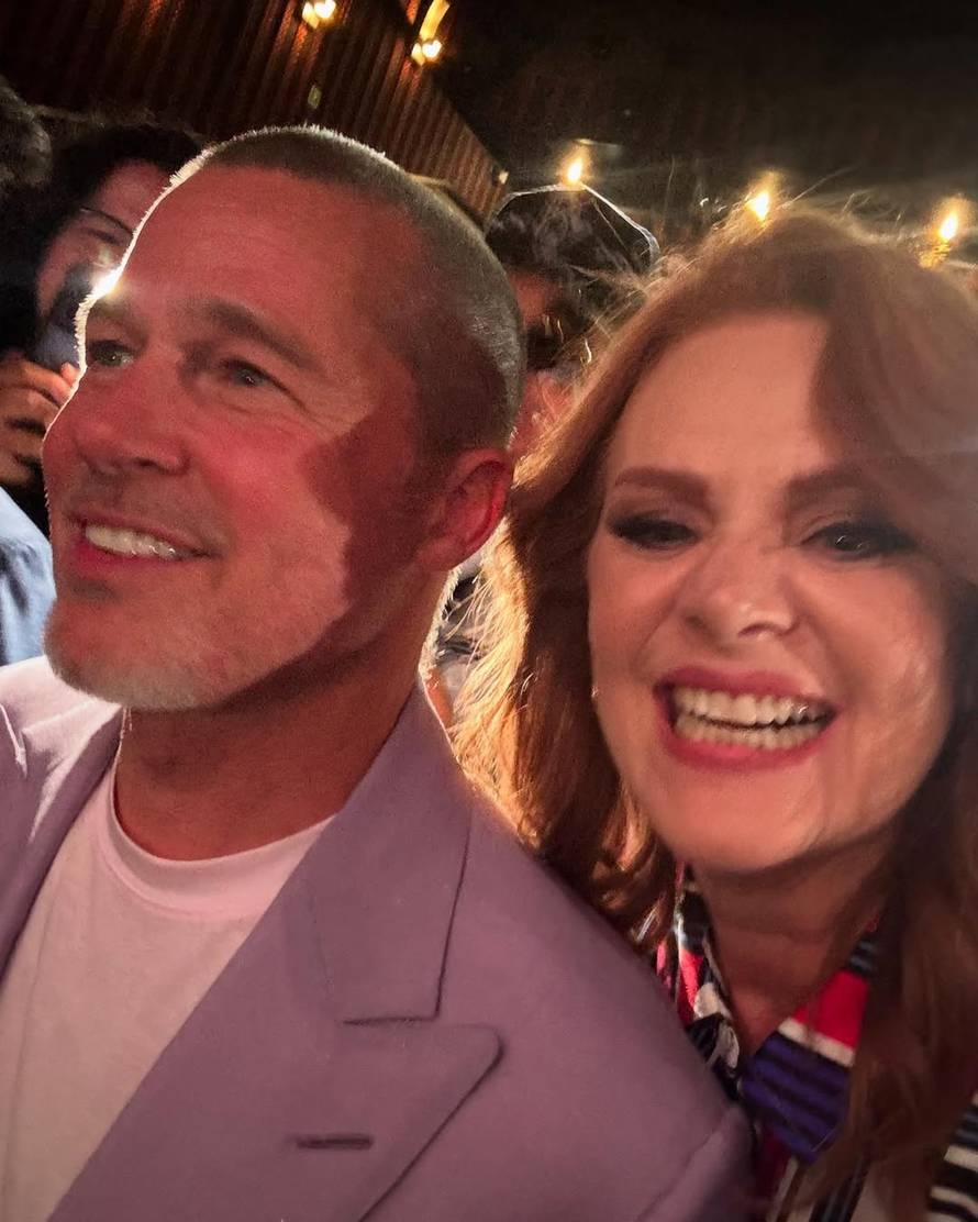 Cijela Hrvatska pratila je njezin težak život na malim ekranima, a sada se fotkala s Brad Pittom