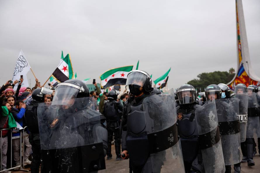 The first anniversary of Bashar al-Assad's fall, in Damascus