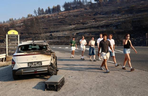 Posljedice požara kod Omiša