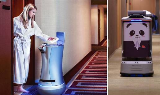 Bilo je kao u hororu, netko kuca i na vratima se pojavi - robot!