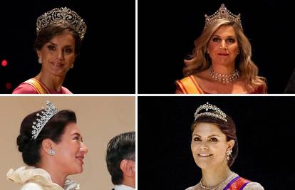 Princeze i kraljice pokazale sve raskošne tijare na ustoličenju
